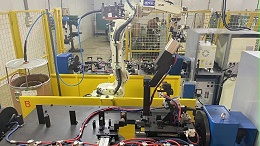 一轴变位机机器人焊接工作站
