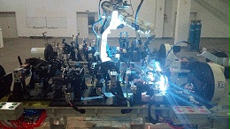 机器人双工位焊接